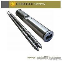 conical double screw barrel