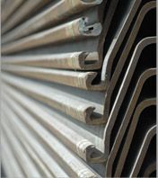 Hot rolled U Sheet piles Unisteel