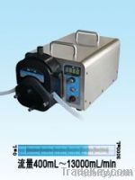 Variable speed large flow peristaltic pump/hose pump WG600S+2*YZ35 pump head