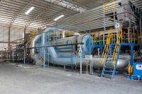 industrial continuous waste plastic pyrolysis production line