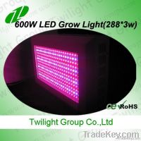 High efficiency hydroponics greenhouse 600W(288*3W) led grow lamps