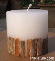 Cinnamon Pillar Candle