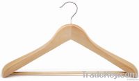 deluxe wooden garment hanger