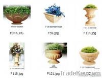 2013 HOT SALE Taper Flower pot(Sandstone)