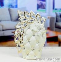 Chinese porcelain vase Inlay Crystal Stone unique gifts 07301
