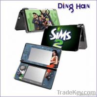 PVC waterproof Skin sticker for branded 3DS console