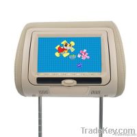 7" Headrest DVD Player With FM and IR infrared transmitter