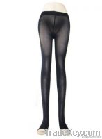Micro-nylon compression pantyhose/tight, open toe
