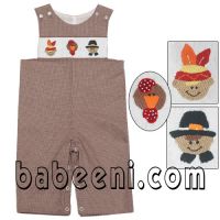 New smocekd suits for baby boy, baby clothes