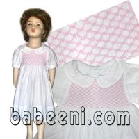 2012 Smocked dress for baby, baby clothing