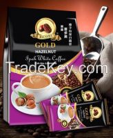 HICOMI Gold Instant 4 in 1 Malaysia Ipoh White Coffee Hazelnut