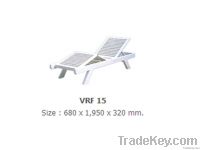 Plastic lounge chair VRF15