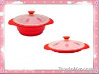Hot-sell silicone collapsible steamer