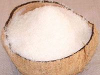 Desiccated coconut