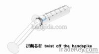 safety syringe with retractable needle