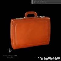 Leather briefcases