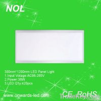 300mm*1200mm LED Panel Light