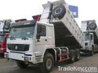 China howo dump truck 6X6