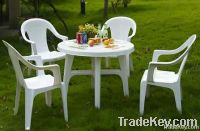 plastic tables and chairs