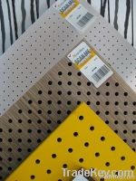 wood perforated acoustic panel