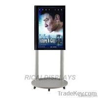 Mobile TV Stand with Locking wheels