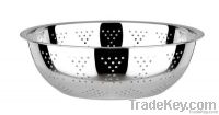 stainless steel colander/fruit basket