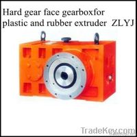 Plastic gearbox for single screw extruder