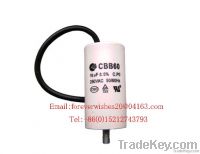 capacitor CBB60, for washing machine, twin tube washer motor etc.