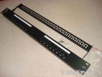 1U 16 Ports UTP Cat6 Patch Panel