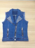 denim vest