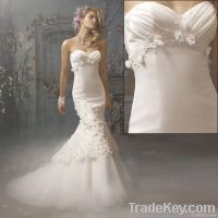 Mermaid wedding dress F033
