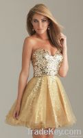 Sequined party dress 2012