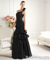 One-Shoulder Evening Gown