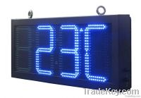 10inch led time&temp sign