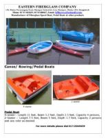Pedal/Paddle Boat,Rowing Boat and Canoe boat