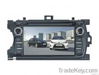 Car GPS DVD Player for Toyota Yaris 2012 With Bluetooth