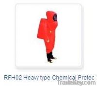 heavy type chemical protective suits