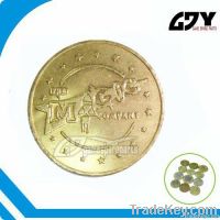 copper token 27x1.85mm