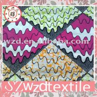 African cotton wax fabric