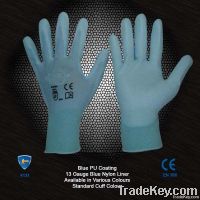 PU coated nylon glove Polyurethane glove