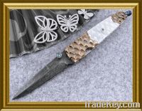 Wholesale 6 pcs. New Custom Handmade Damascus Knife & Free shipping