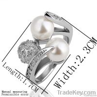 Wholesale fashion pearl  ring  jewelry fashion jewellery