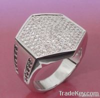 Wholesale fashion sterling silver ring  jewelry fashion jewellery