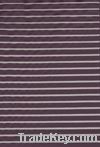 Drawnwork stripe fabric