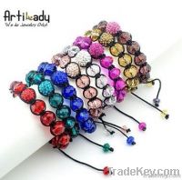 fashion crystal shamballa bracelets