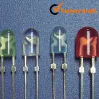 5mm oval led diode, red/withe/bule and green color