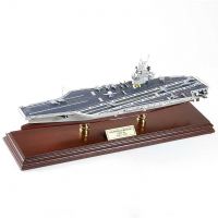 USS Ronald Reagan (CVN-76) Wood Model Ship