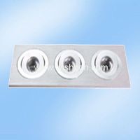 3x1W LED Down light