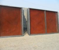 expanded wire mesh door