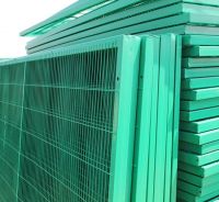 useing wire mesh fence